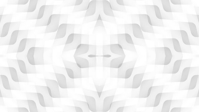 Abstract silver white pattern loop motion wallpaper background.