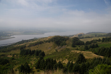 Naklejka premium Views of the river Clyde and the west coast of Scotland 