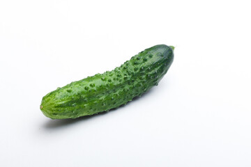 cucumber on a white background