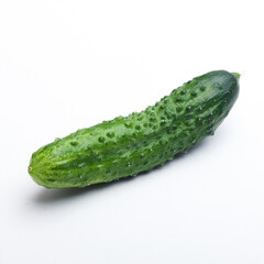 cucumber on a white background