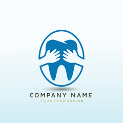 Clean and sophisticated logo for our high end dental practice