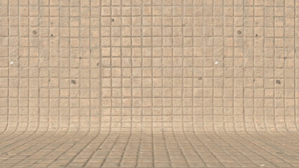 abstract background studio scene of floor pavement for product