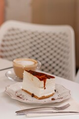 Coffee cheesecake