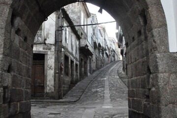 Calle histórica de Betanzos, Galicia