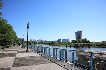 Riverfront in Wilmington, Delaware USA