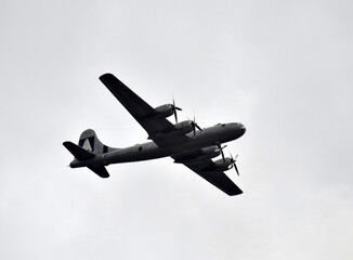 World War II superfortress bomber - 529067390