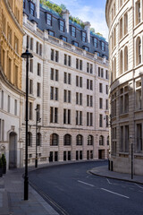 Fototapeta na wymiar rounded buildings, London