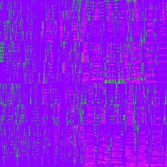 Colorful abstract fractal distorted background