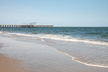 pier in the beach