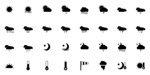 SVG Weather Icons Set
