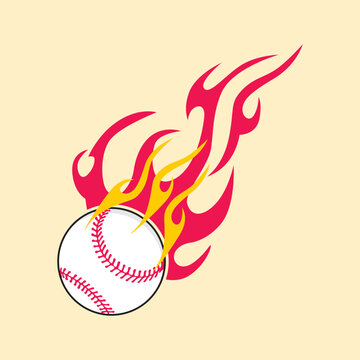 baseball ball , vector  illustration 