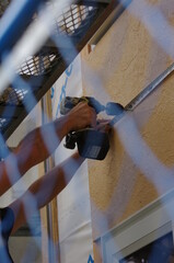 建築現場　大工