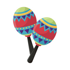 mexican maracas icon