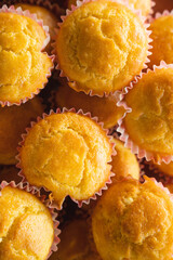 corn pone muffins fresh baked organic vegan food