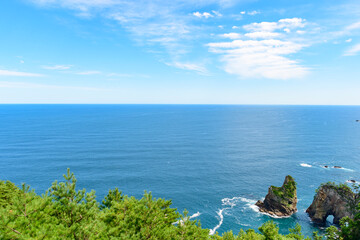 Fototapeta premium 岩手県北山崎 