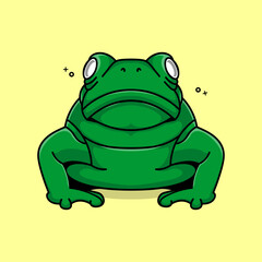 Flock flat animal vector illustration