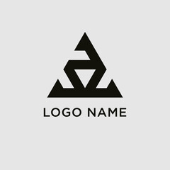letter a logo design
