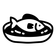 fried fish icon