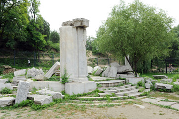 The Old Summer Palace Ruins Park in Beijing, China