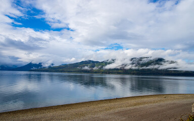 lake in the mountains