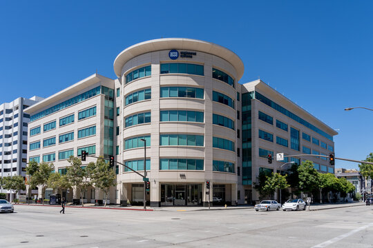 Pasadena, California, USA - July 7, 2022: ACCO Engineered Systems headquarters in Pasadena, California, USA. ACCO Engineered Systems is a mechanical contractor. 
