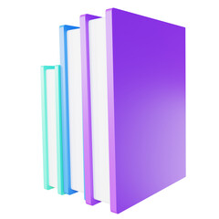 3D illustration book for education