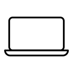 Laptop computer icon