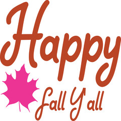 Fall SVG and T-shirt Design 