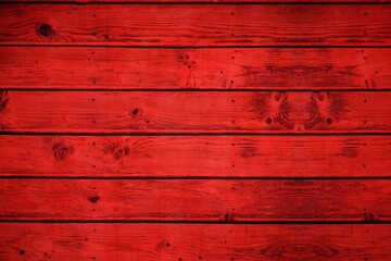 Red wooden planks background