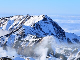 冬の立山連峰
