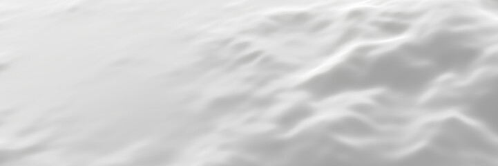 Obraz premium Snow terrain. White cold environment.