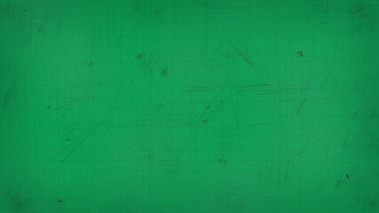使い込んだような傷・スクラッチ、かすれや汚れのある背景・テクスチャ素材　8K UHDサイズ　緑／グリーン