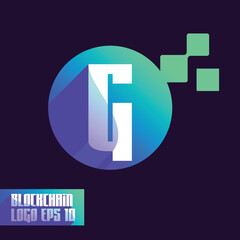 Alphabet Blockchain G Logo