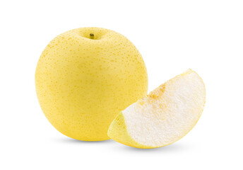 Pear fruit  isolated on transparent (PNG)