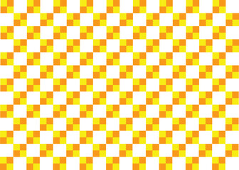 abstract background with squares pattern color yellow and orange