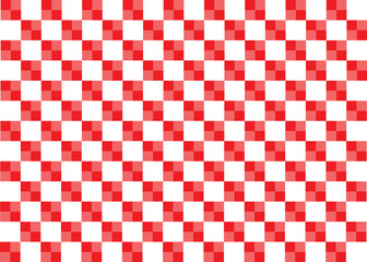 the Seamless Lattice Pattern Vecto Repeating red  White Abstract Square Background