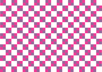 the Seamless Lattice Pattern Vector Repeating purple pink White Abstract Square Background