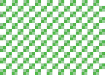 the Seamless Lattice Pattern Vector Repeating green White Abstract Square Background