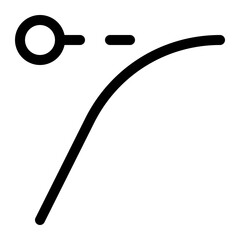 Ease Out Control Icon