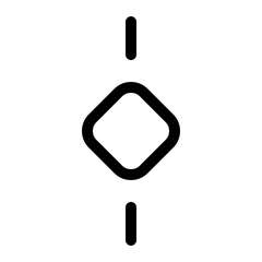 Keyframe Align Vertical Center Icon