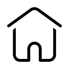 home outline icon vector