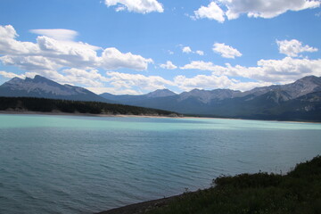 Clouds Over The Lake, Nordegg, Alberta