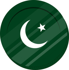 Pakistan Flag hand drawn,Pakistani rupee hand drawn