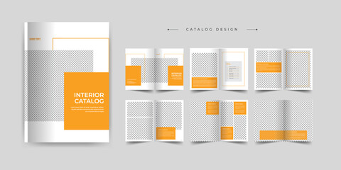 Minimal Interior Catalog Design - Brochure Template, Business Proposal , Brochure Template  Design