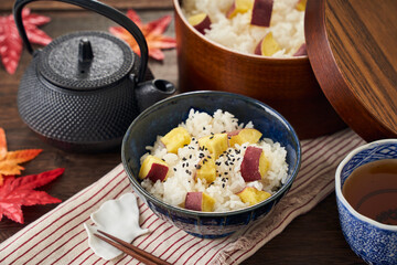 さつまいもご飯