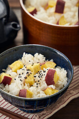 さつまいもご飯