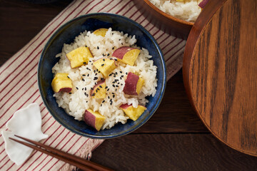 さつまいもご飯