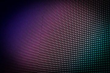 Led neon screen background. Digital screen computer monitor color pixel texture 