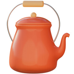 3Dイラスト ティーポット