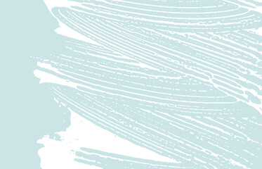 Grunge texture. Distress blue rough trace. Decent